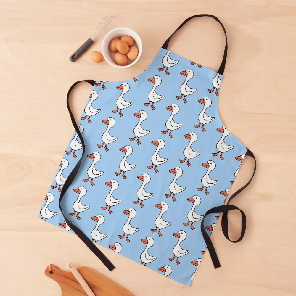 Duck (white) Apron Barista Kitchen Supplies For Girl