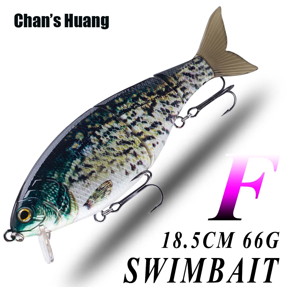 1 шт. многосегментная рыболовная приманка Chan's Huang 18 5 см 66 г/7 28 дюйма 2 32 унции