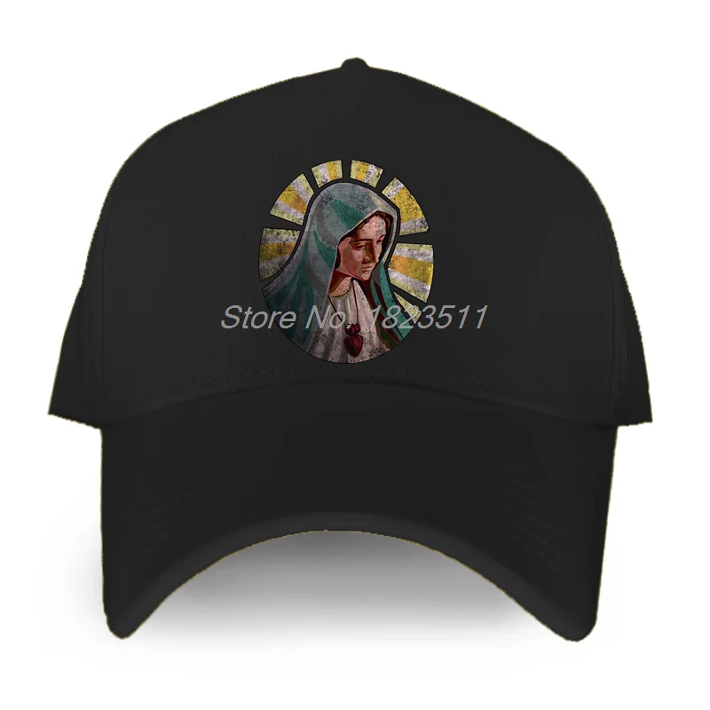

Holy Mary Men Women Hats Adjustable casual Caps Maria Mother Bloody Christ Jesus Religion Ave Church Holy Baseball Cap