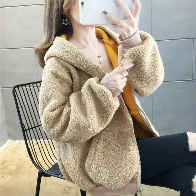 Свитер для отдыха на шерстяной подкладке женский осенне-зимний свитер в западном