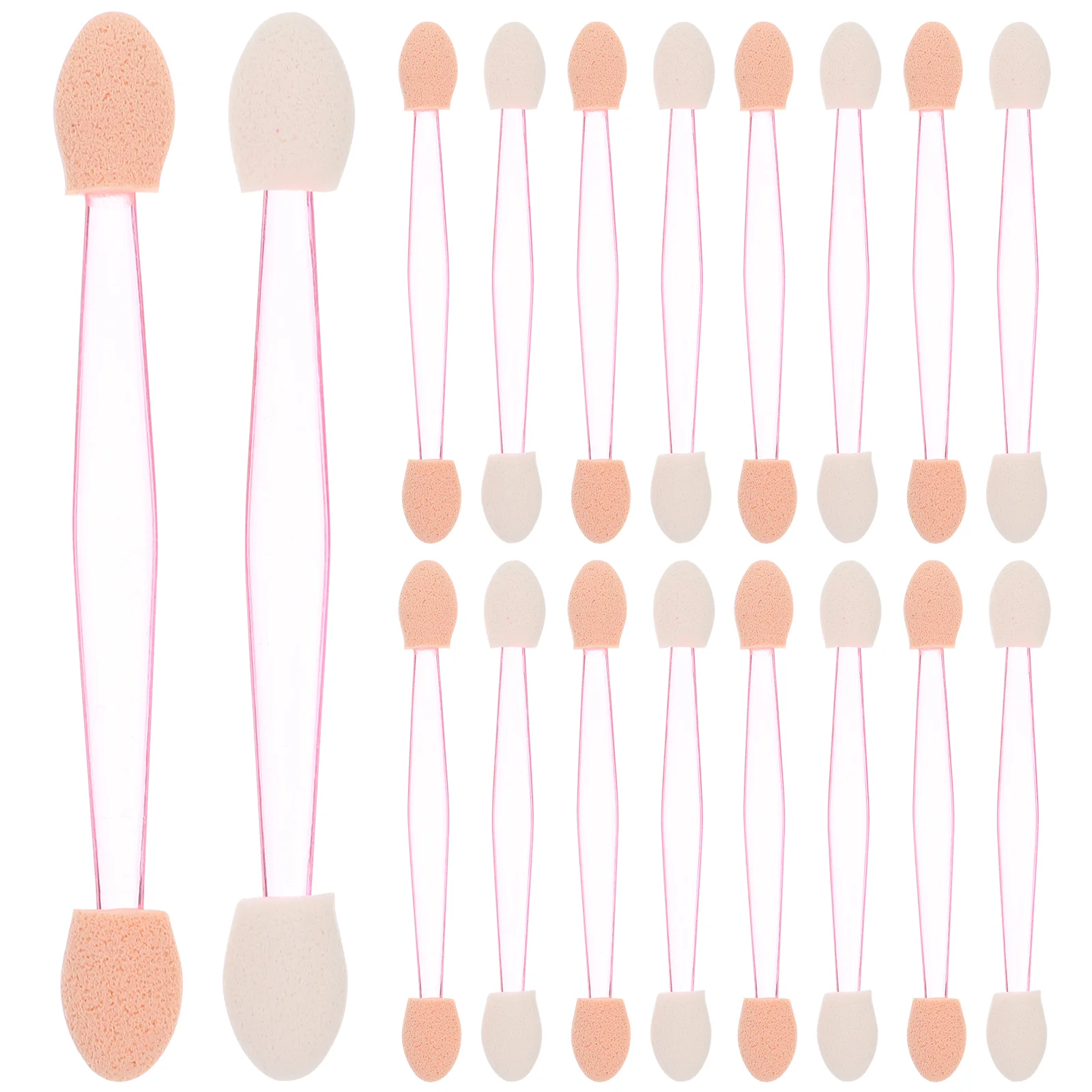 

Brush Eyeshadow Shadow Brushes Eye Sponge Makeup Applicator Set Eyeliner Applicators Disposable Make Foundation Techniques Real