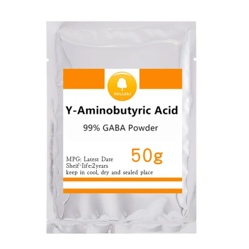 

50-1000g Hot Sell Gamma-Aminobutyric Acid (GABA) Free Shipping