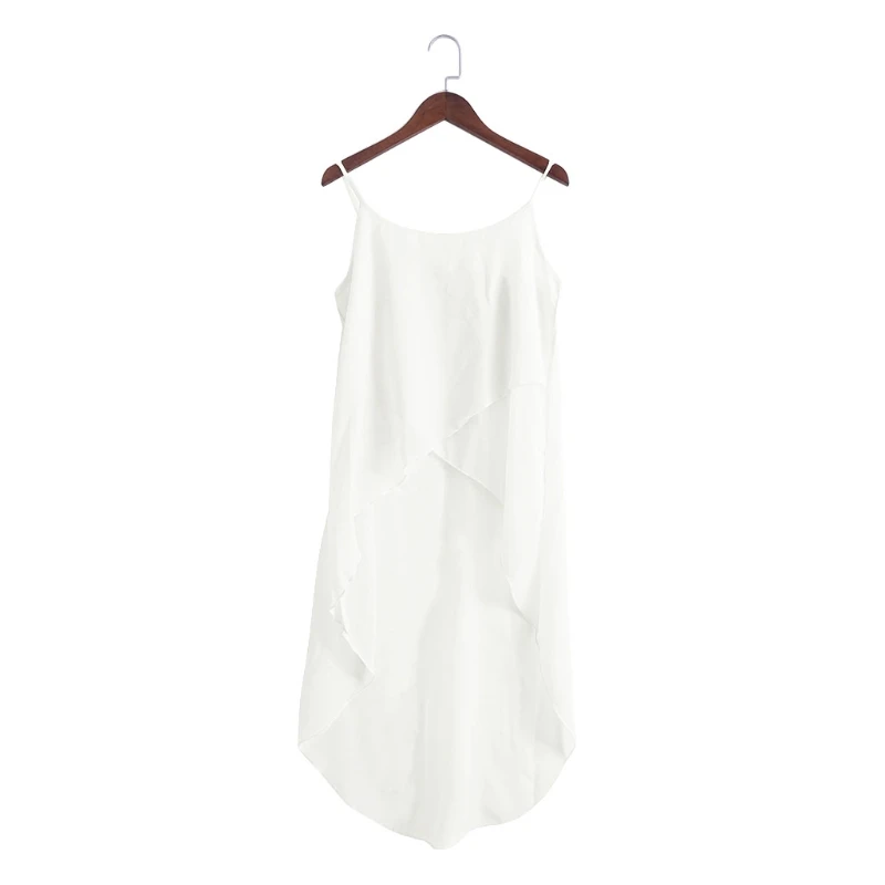 

New style Summer Women Dress Robe Sexy Casual Sling Strap Chiffon Beach Vestido