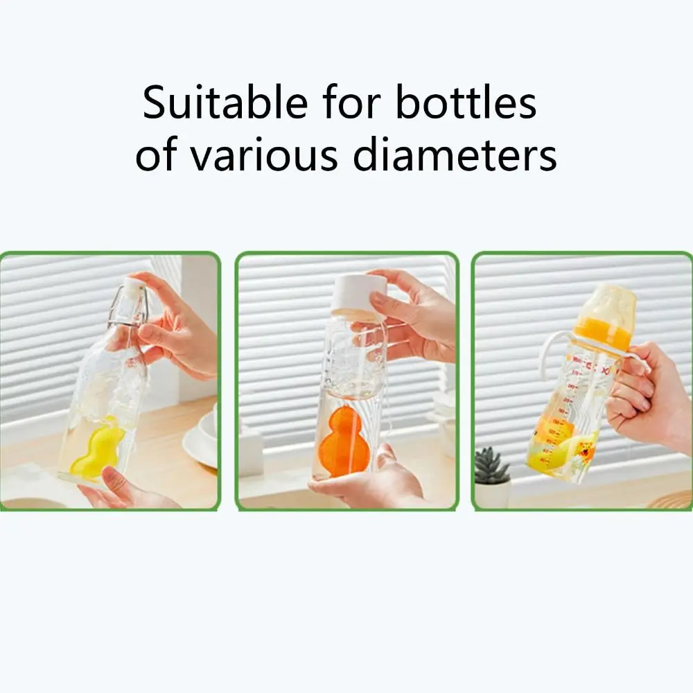 3 шт. многоразовые губки для чистки бутылок