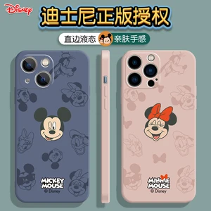 Disney Mickey Funda Phone Case For iPhone 11 13 12 Pro Max 12 13 Mini X XR XS MAX SE 2020 7 8 6s Plu