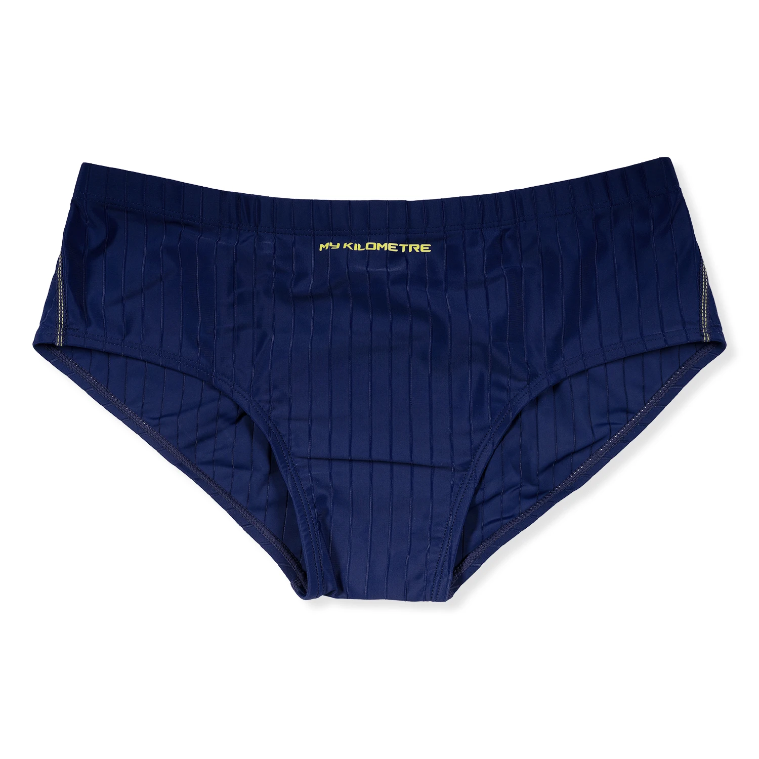 MY KILOMETRE Men's Swimwear Sexy Bikini Navy Swimming Briefs Low Waist Drawstring Solid Racer Swimsuit Shorts Swim Sport Brief