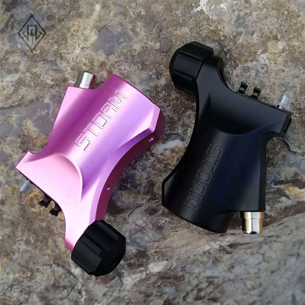 

Вращающаяся тату-машинка Storm для тату-мастера, мощный мотор, высококачественные товары для татуировок, алюминиевый сплав, RCA, традиционный 【...