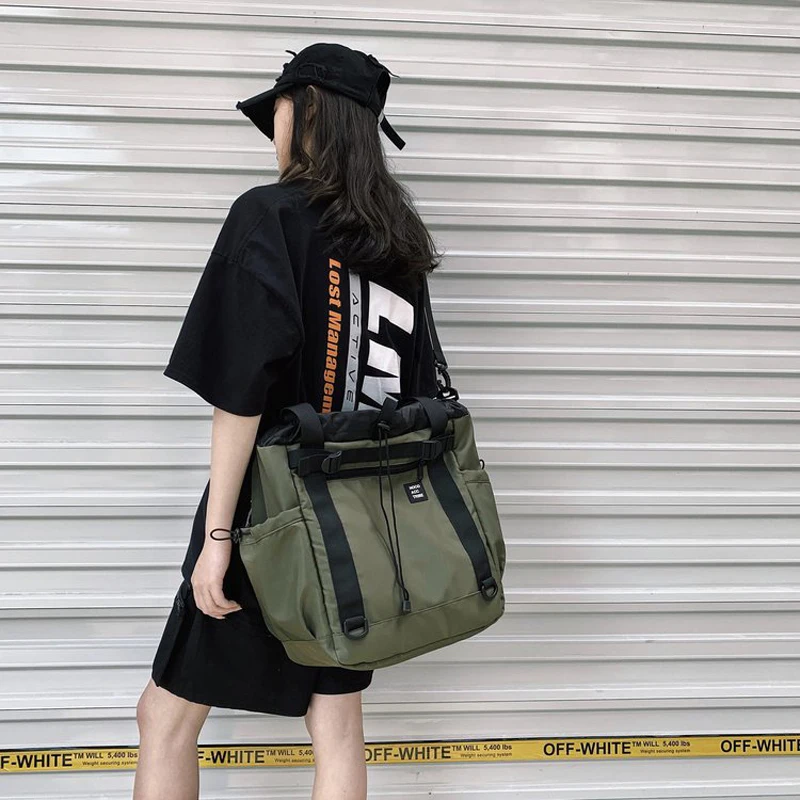 Женская нейлоновая сумка через плечо вместительный водонепроницаемый