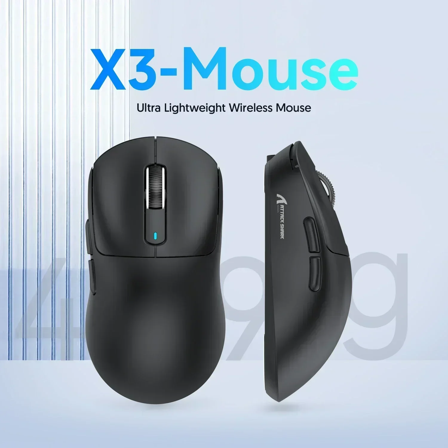 Bluetooth-мышь Attack Shark X3 PixArt PAW3395