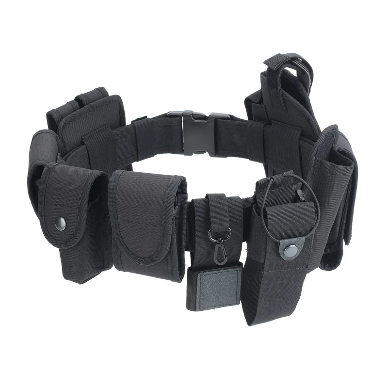 Oxford cloth tactical belt waist security combination multifunctional belt combat training duty ten-piece equipment