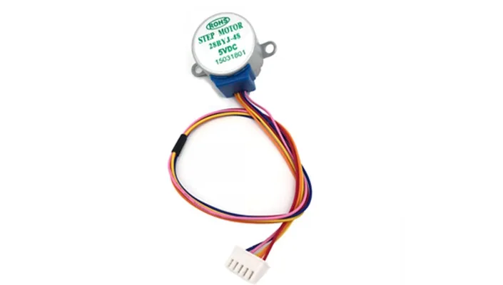 

5V 4Phase 5 Wires 28BYJ-48 Unipolar Stepper Motor With 64:1 Gear Reduction Ratio