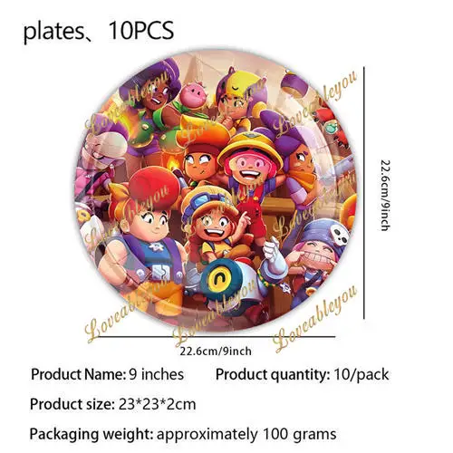 Цветные популярные игровые шары украшение для вечеринки в честь Дня Рождения на