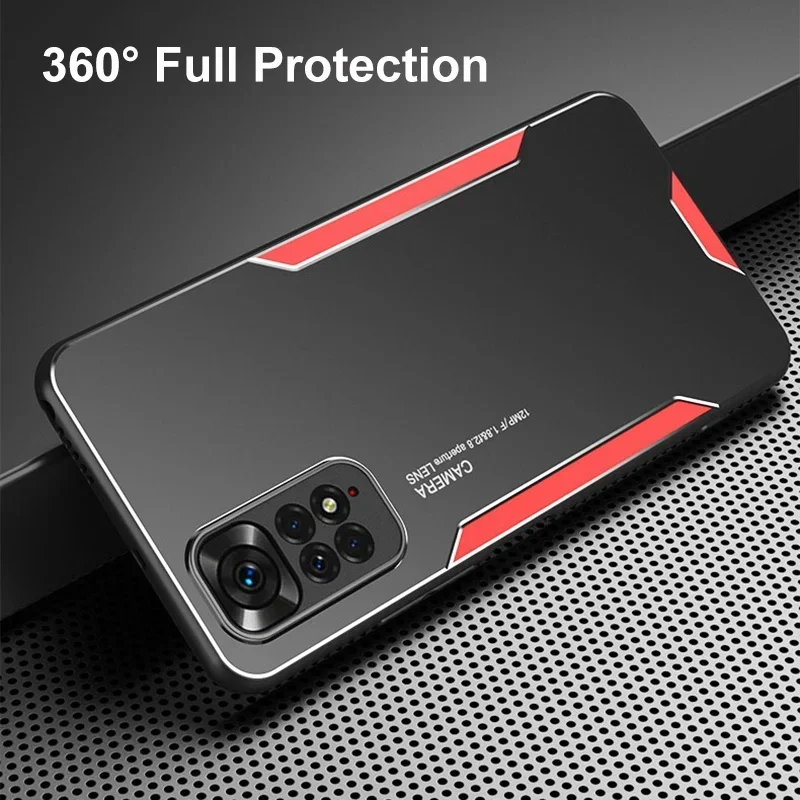 

For Xiaomi Redmi Note 11S 11 Pro Plus 4G 5G Case Silicone Matte Luxury Phone Case for Funda Redmi Note 11E Pro Metal Cover Capa