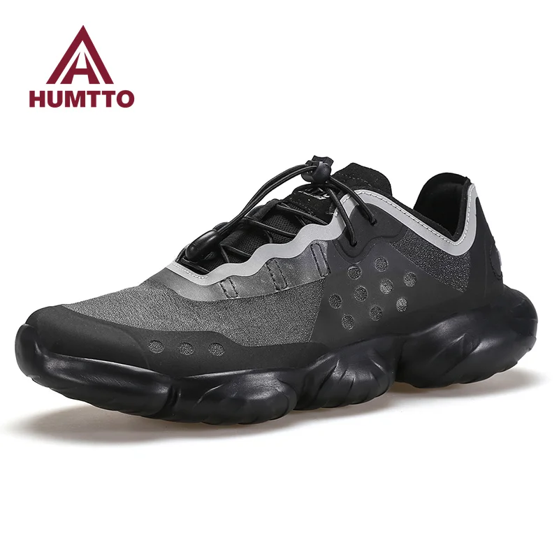 HUMTTO Shoes for Men Women 2022 Breathable Running Sneakers Man Sport Luxury Designer Mens Shoes Casual Walking Jogging Trainers