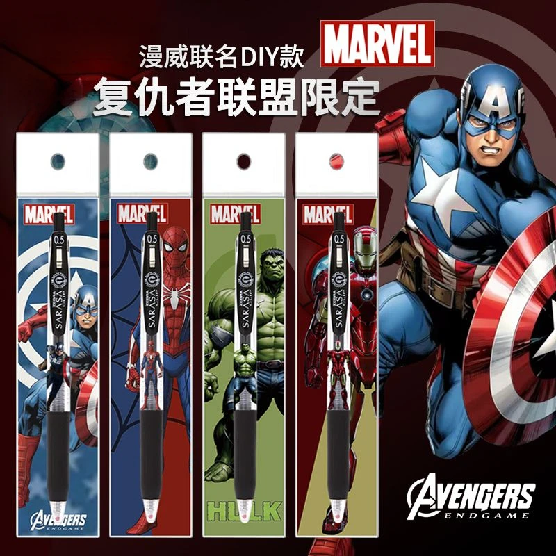 Marvel Мстители аниме периферийные устройства Человек-паук Железный человек