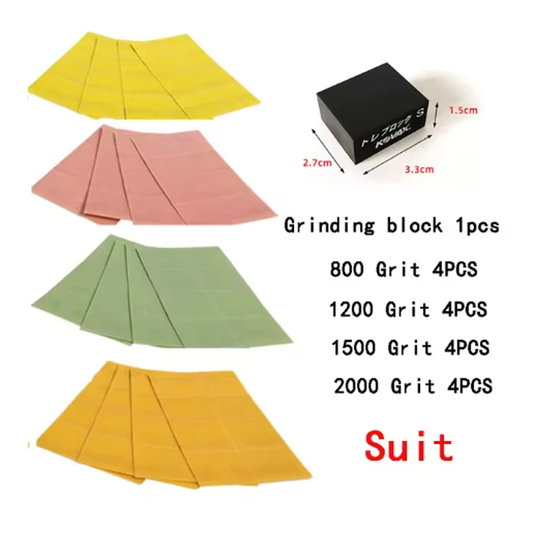 Япония KOVAX Tolecut 8 вырезов лица Toleblock шлифовальная бумага для полировки автомобилей