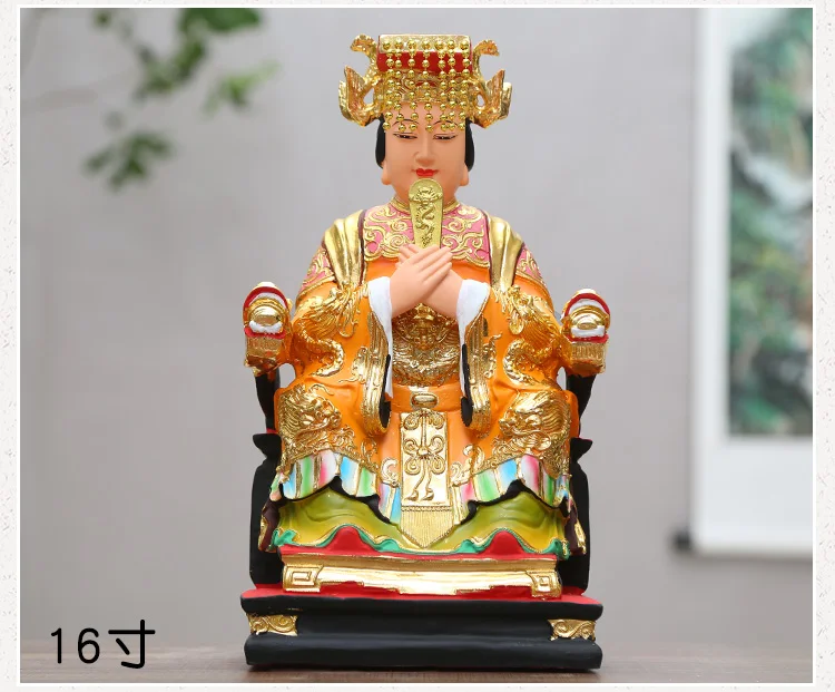 39 см большая Юго-Восточная Азия домашний храм эффективное золотое покрытие