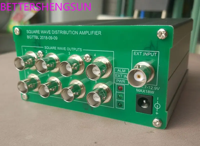 

Audio Clock Distributor WC,44.1K,48K, Second Pulse, 1PPS, Distributed Amplifier