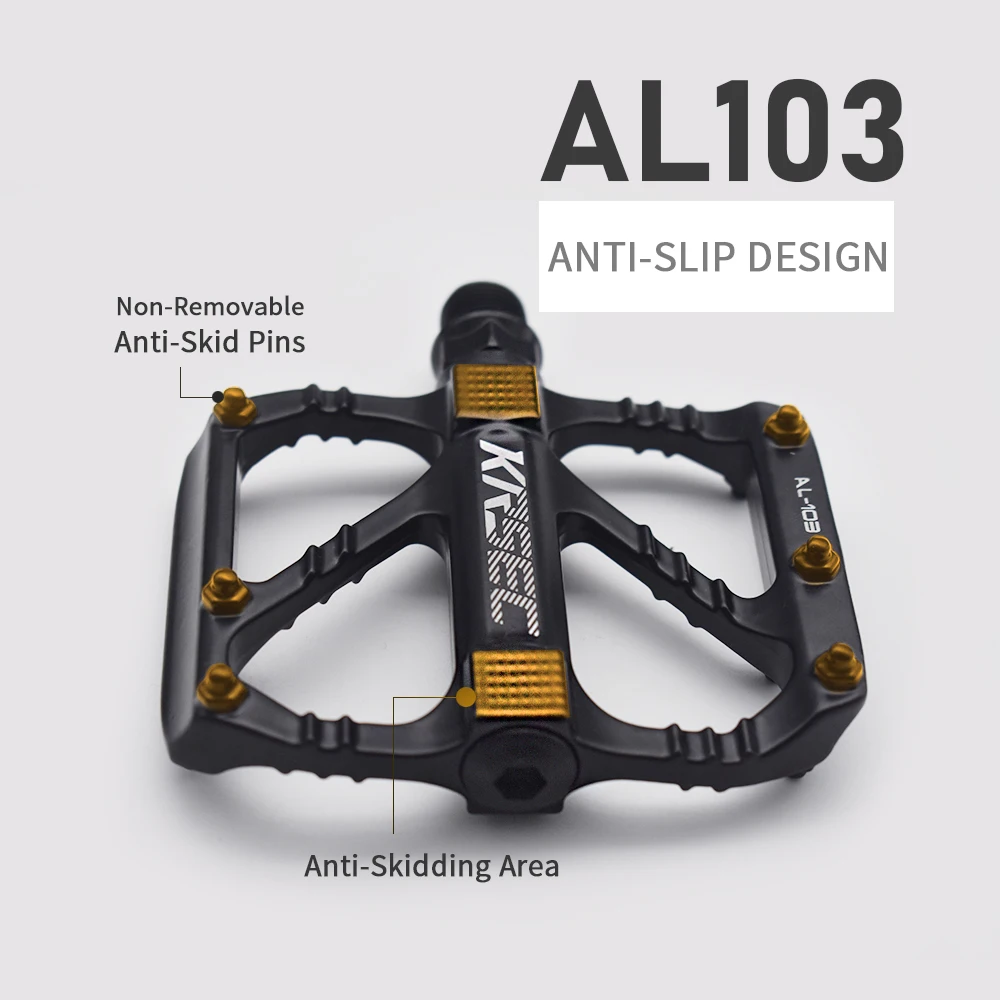 KRSEC велосипедные педали нескользящая велосипедная педаль с подшипником DU