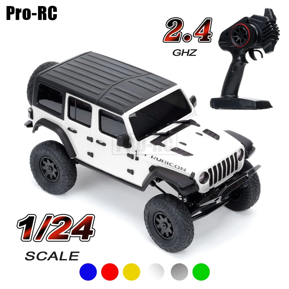 

2022 New 1/24 RC Off-Road 2.4GHz Radio Remote Control Model Vehicle Car 4WD Buggy Rock Climbing Crawler RTR Toy for Boys