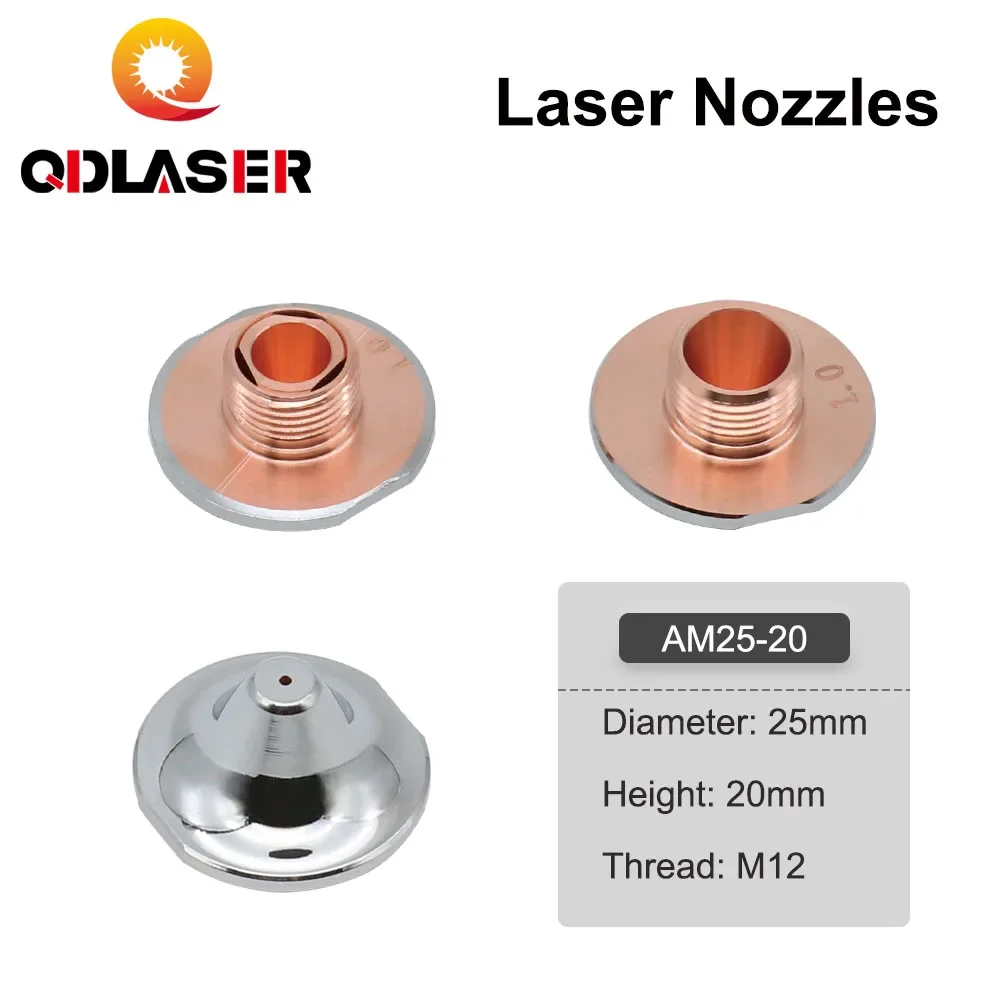 QDLASER OEM Amada волоконно-оптическая режущая насадка однослойный двухслойный диаметр