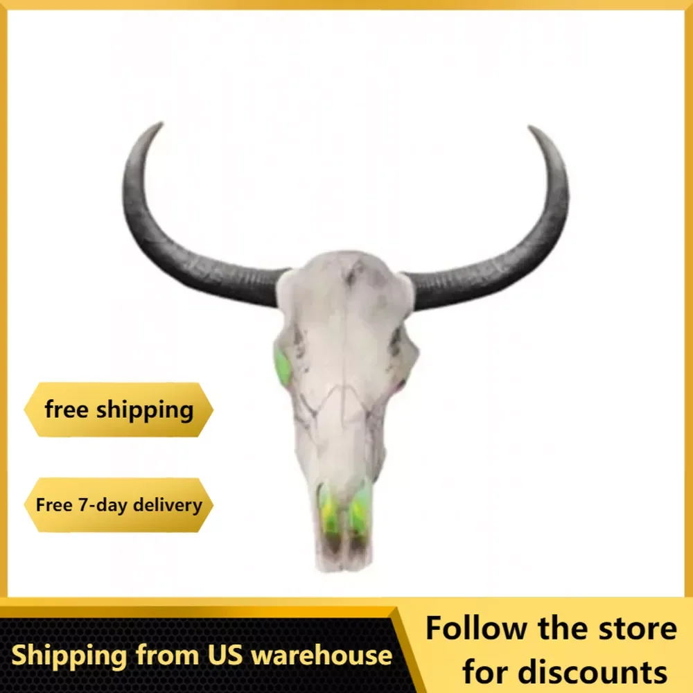

Halloween Decoration Outdoor Free Shipping 24 In. Lightup Longhorn Skull Halloween Party Decorations Hallowen Horror Home Decor