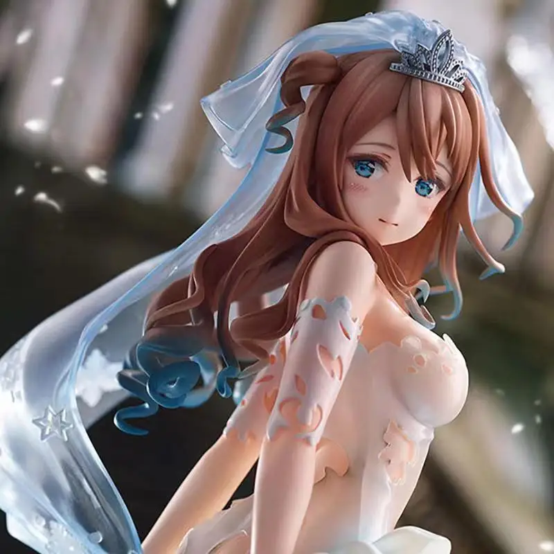 

Anime Girl Front Suomi Kp-31 Happiness Mission Ver Lance Girl Wedding Dress Sexy Action Figure Sailor Moon Cute Game Kawai Gift