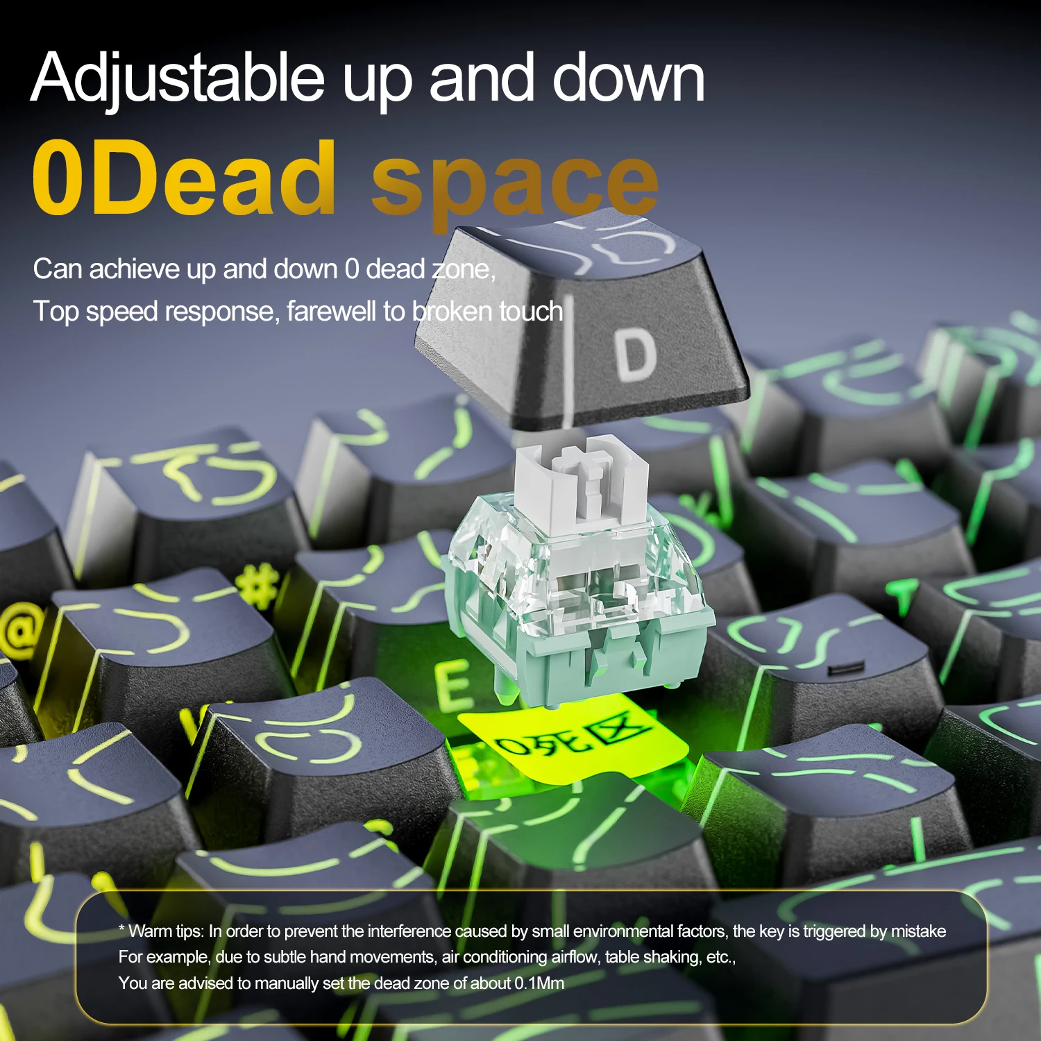 Магнитная игровая клавиатура ATTACK SHARK X68HE