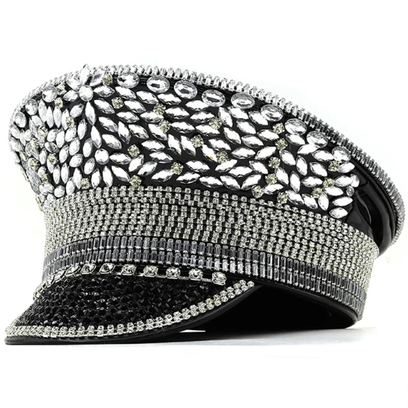 

2XPC Bachelorette Bride Captain Hat Carnivals Hat with for Wedding Prom