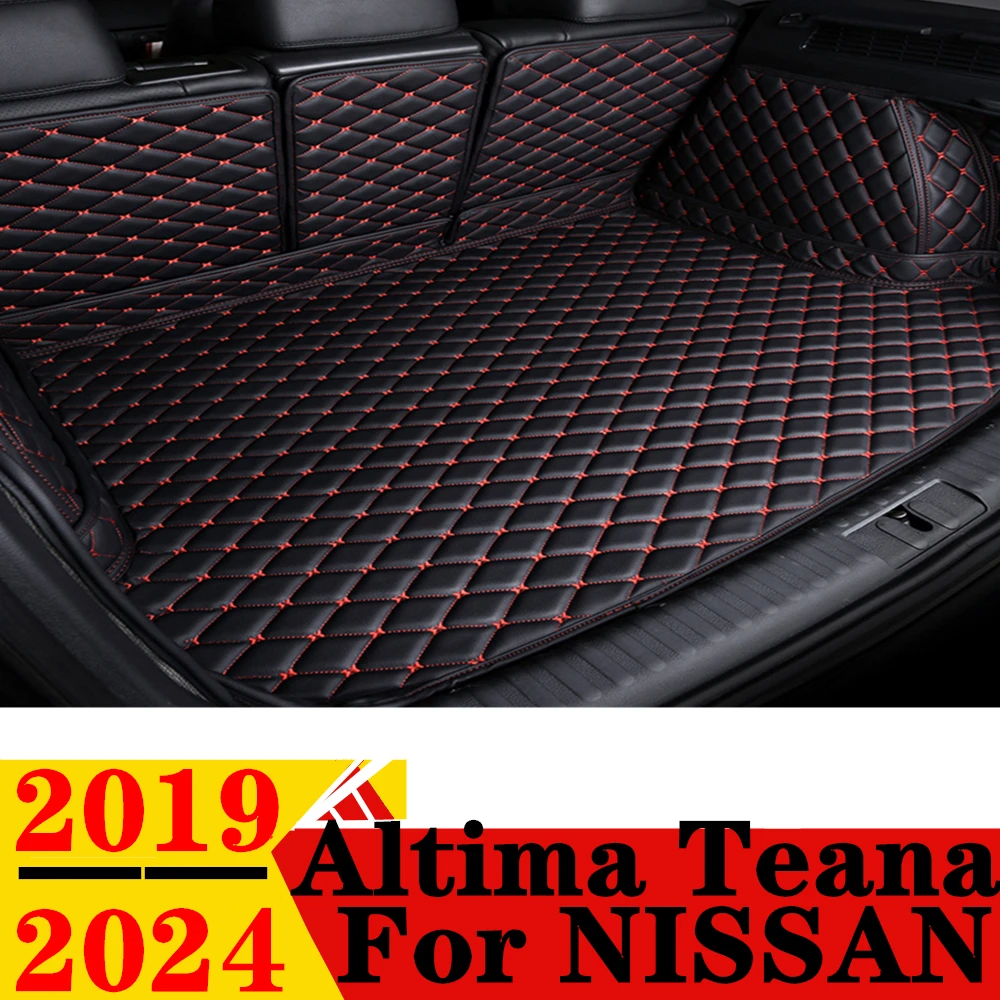 Коврик в багажник автомобиля для NISSAN Altima Teana 2024 23 22 2021 20 2019 задняя крышка грузового