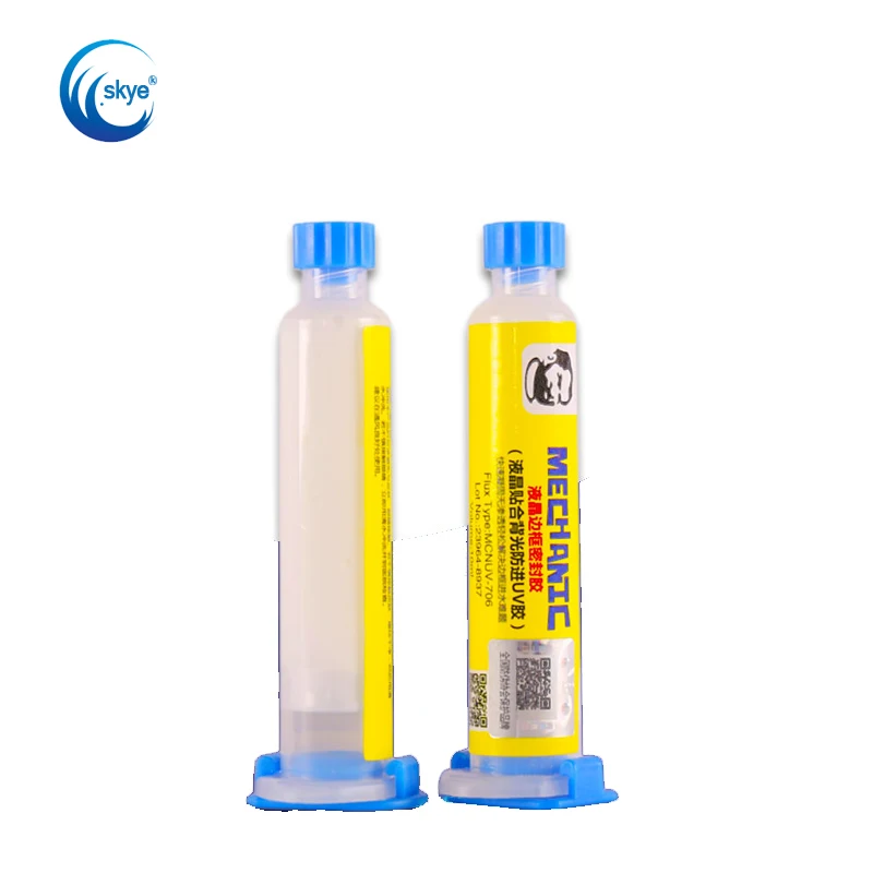 

Паяльный флюс MECHANIC MCNUV-706 SMD, жидкий оптический прозрачный клей, УФ-клей для IPhone, Samsung, герметик для рамы ЖК-экрана