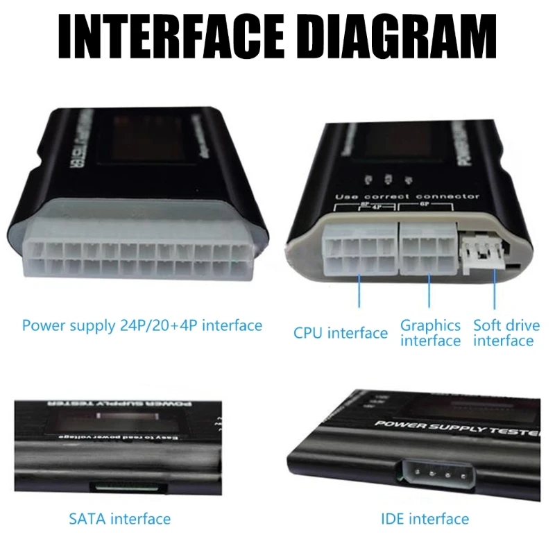Тестер источника питания DXAB для тестирования напряжения хост-компьютера