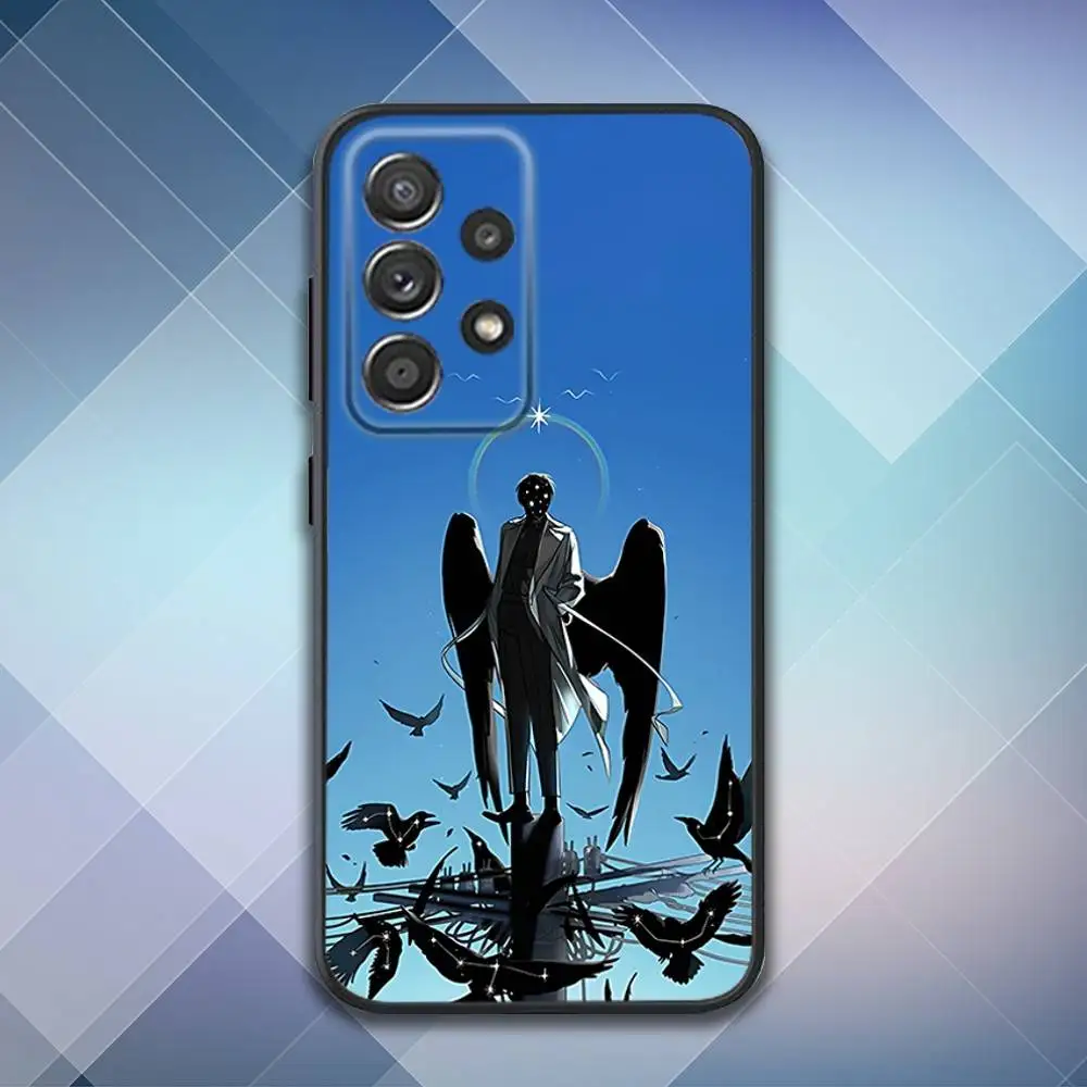 Фото Чехол для телефона O-Omniscient Reader Anime для Samsung S 25,24,23,22,30,21,10,9,Ultra,Plus,Lite,FE,4,5 G, мягкий черный чехол №2