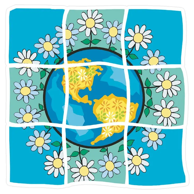 

Earth10black Средний высеченный стикер для ноутбука, забавный автомобиль, милый мультяшный модный чемодан для общественных мест