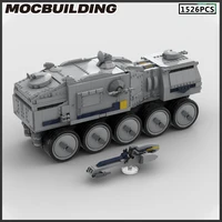 space clone turbo tank spaceship movie moc building blocks military model weapon battleship kid toy birthday present gift