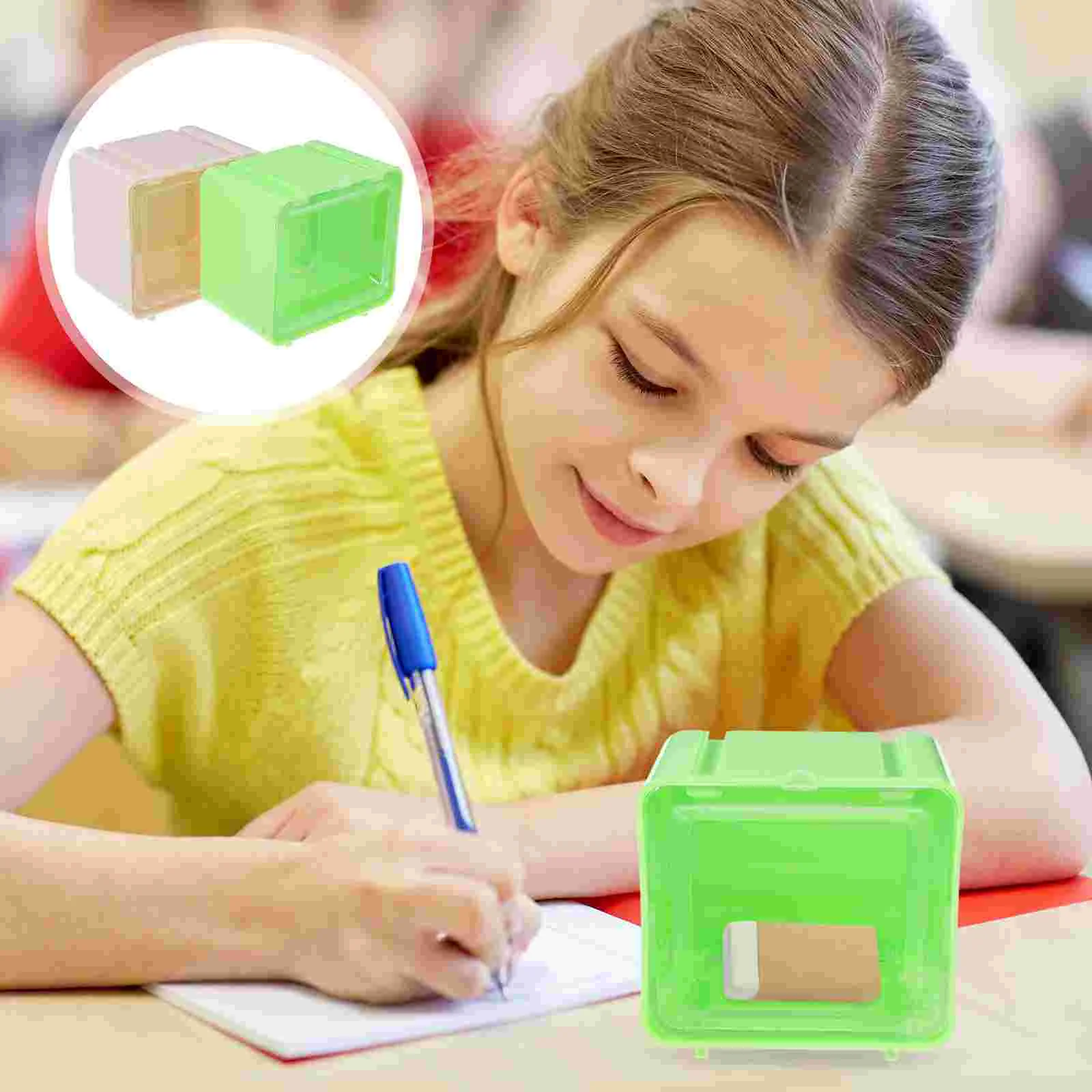 

2 Pcs Tape Storage Box Plastic Storage Box Dust-proof Pp Plastic Storage Organizer