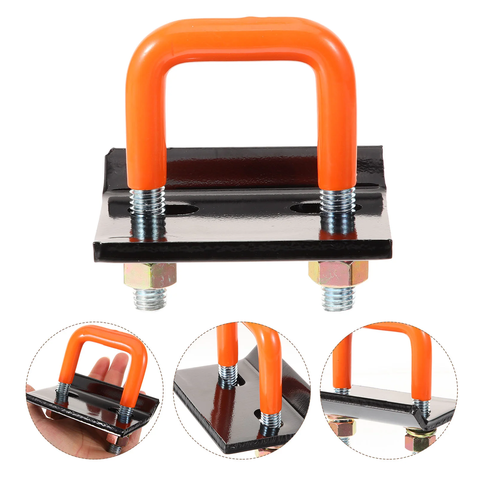 

Trailer Buckle Hitch Tightener Clamp Metal Heavy Duty Carbon Steel Fixing Tool Spare Tire Mount Boat Secuestro