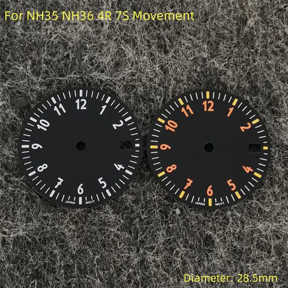 Циферблат для наручных часов NH35/36/4R/7S 28 5 мм 1 шт