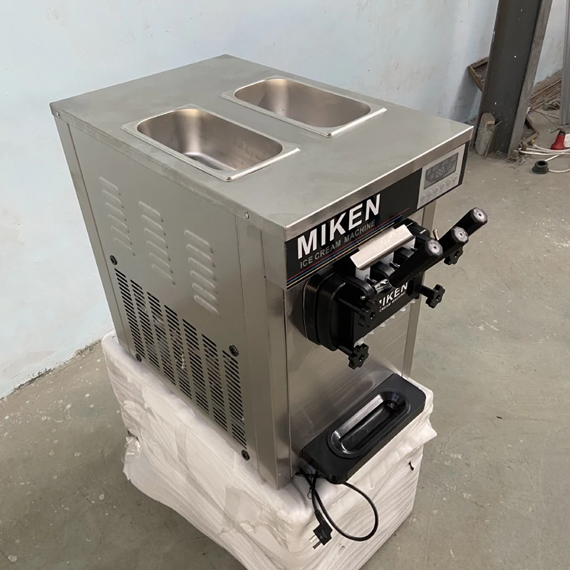 

Food Grade Ice Cream Machine Different Flavors Cafe Desktop Ice Cream Machine Fully Automatic LCD Screen Ice Cream Machine