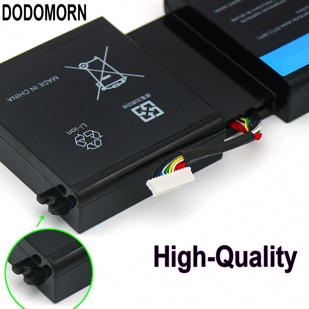 Новый аккумулятор DODOMORN 2F8K3 для Dell 17 17X 18 18X M18X M17X ALW18D-1788 0KJ2PX 14 8 В 86 Втч