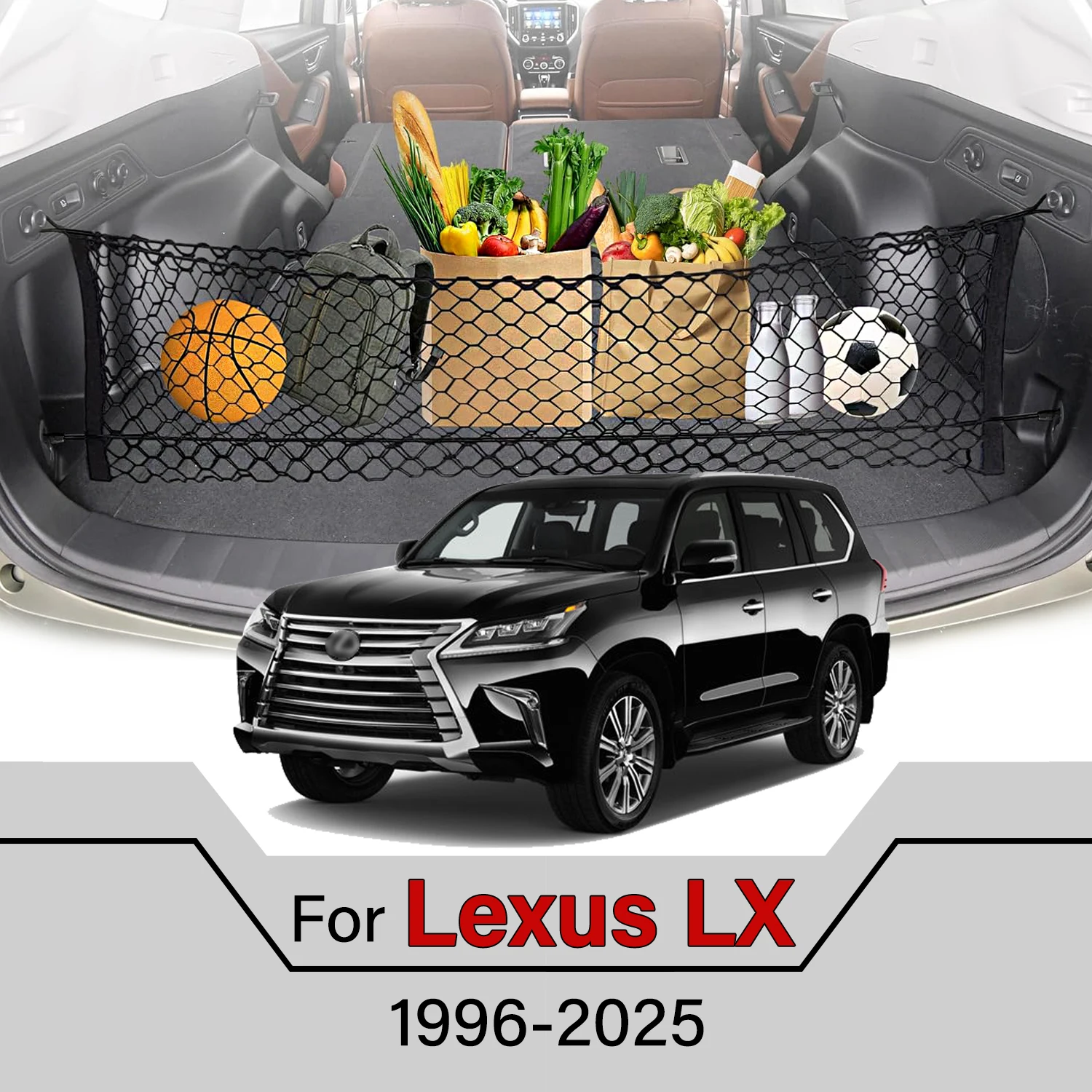 Автомобильная грузовая сетка растягивающиеся автомобильные гаджеты