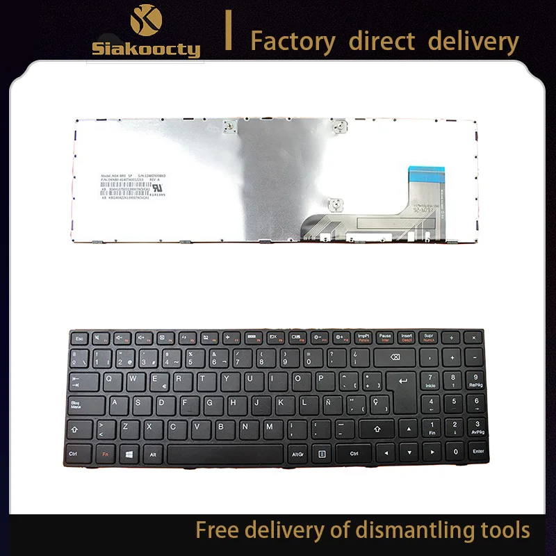 Новая клавиатура с испанской и латиноамериканской раскладкой для Lenovo Ideapad 100-15