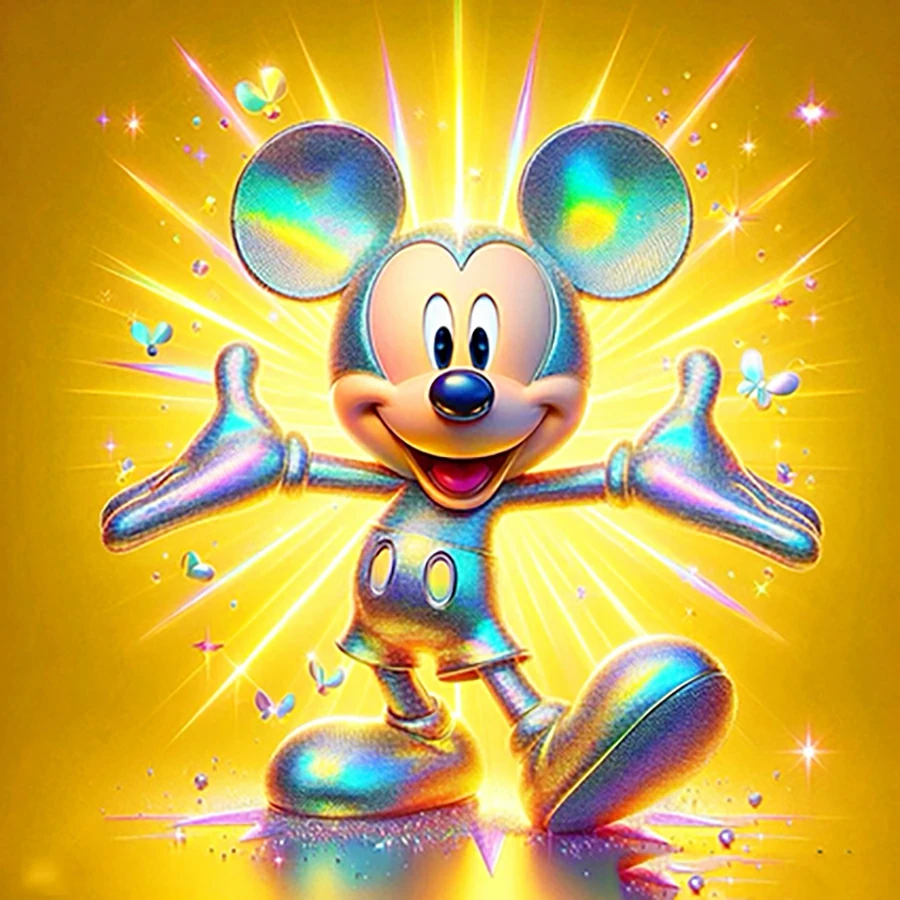 1 Алмазная вышивка сделай сам диснеевским рисунком вышитая мозаика ручной работы