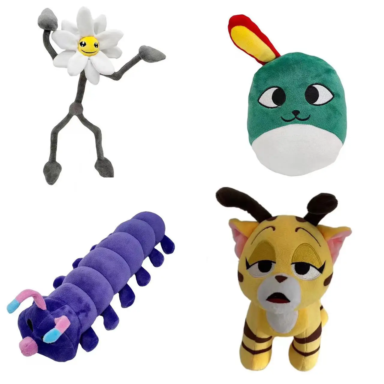 

2022 NEW Character Bee Cat Poppy Playtime Pillow Killy Willy Plush Doll Cute Cartoon Anime Plush Toy Kawaii Room Decor Kid Gifts