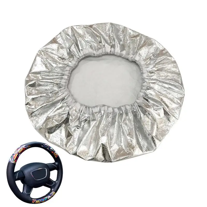 

Car Sun Protector Windshield Cover Sun Shade Sunshade Cover Steering Wheel Braid Cover Sun Block For