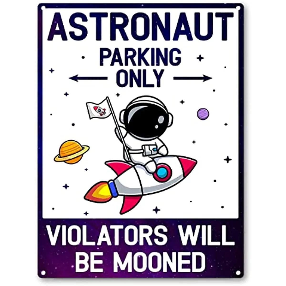 

Стояночный знак астронавт, подарки, тематические настенные украшения из промышленного алюминия, легко крепится, устойчив к ржавчине/выцвет...