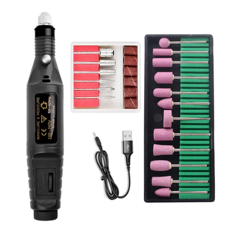 

Plastic Sanding Machine Set Electric Pen Mini Electric Drill Sanding Tool Nail Power Tool