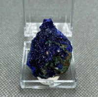 new 100 natural shiny beautiful azurite mineral specimen crystal stones and crystals healing crystal box size 3 4cm