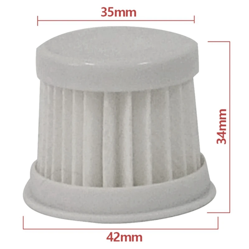 10 шт. HEPA-фильтр сменные аксессуары для пылесоса Baojiali TS998 TS988 CM168 T1 P9 запасные части