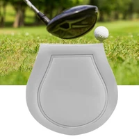 silver washer pouch compact durable pocket size for golfing portable golf ball cleaner effortless convenient golfball